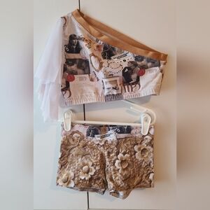 Swifty TTPD Floral Dancewear Set
